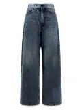 3x1 logo-patch denim jeans - Blue