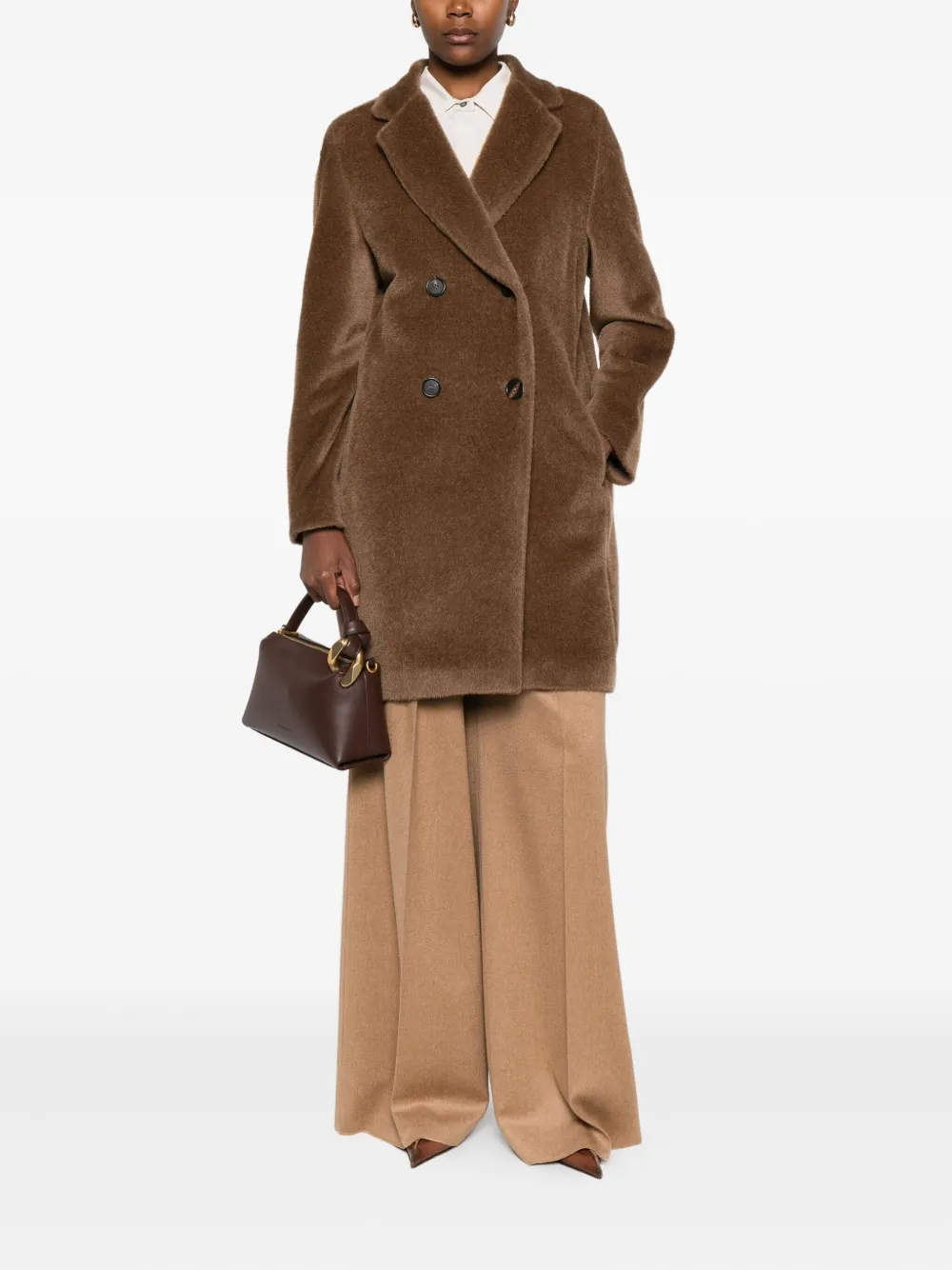 'S Max Mara double-breasted alpaca-wool-blend coat | Double Breasted & Peacoats | Image 2