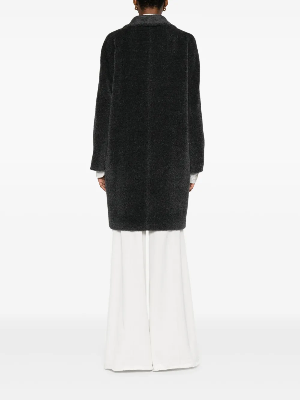 'S Max Mara Jas met dubbele rij knopen Blauw