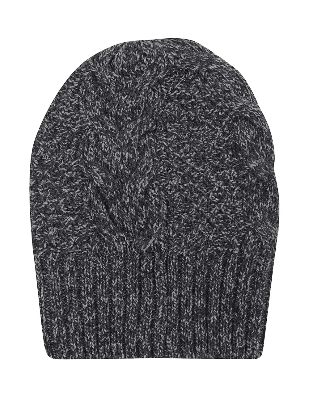 Ermanno Scervino cable-knit beanie hat | Grey | Image 1