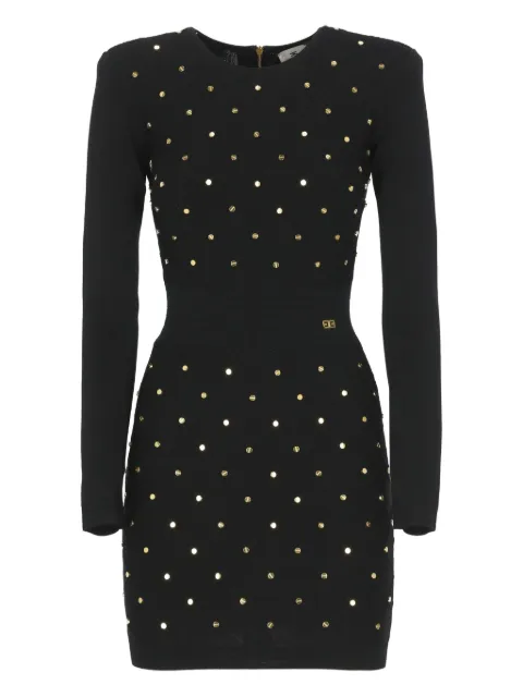 Elisabetta Franchi polka dot mini dress