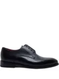 Barrett perforated cap-toe derby shoes - Black