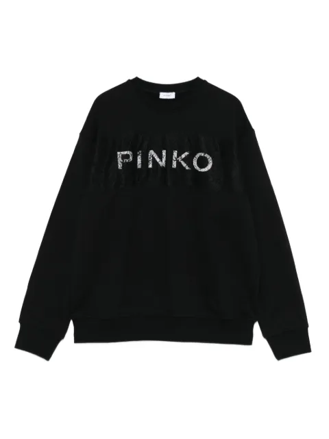 Pinko Kids سويت شيرت بجزء دانتيل
