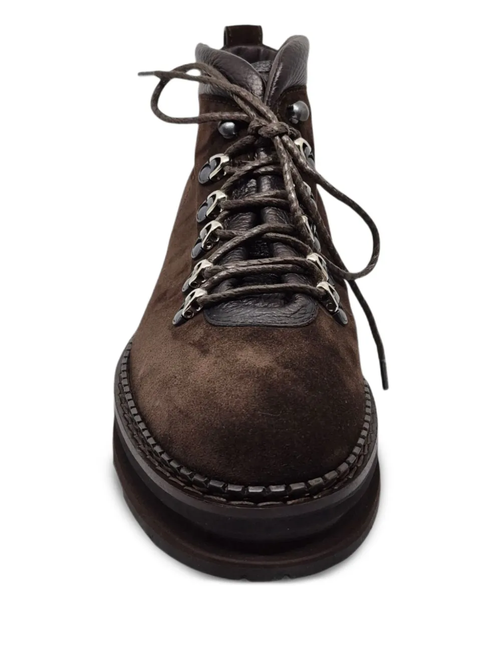 Barrett lace-up suede boots Brown