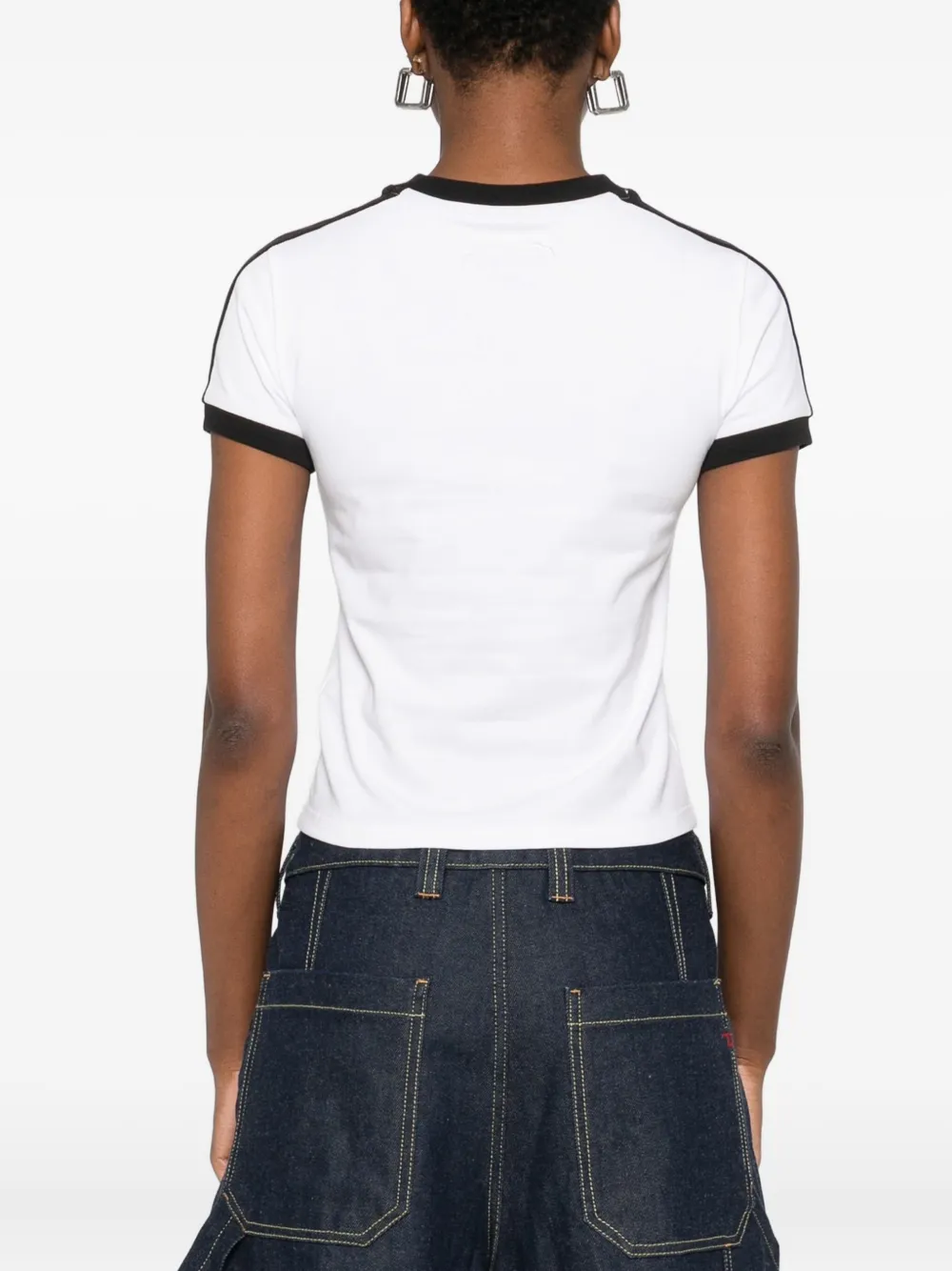Puma X Fenty Rhinestone-embellishment T-shirt In White