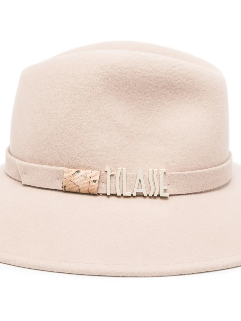 Alviero Martini 1° Classe Band-detail Felt Hat In Neutral