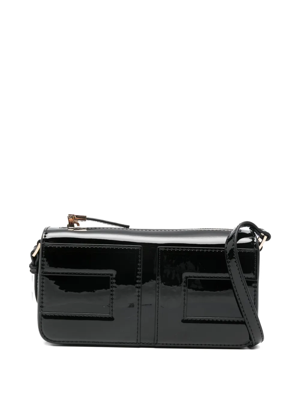 Elisabetta Franchi La Mia Bambina panelled shoulder bag | Black | Image 1