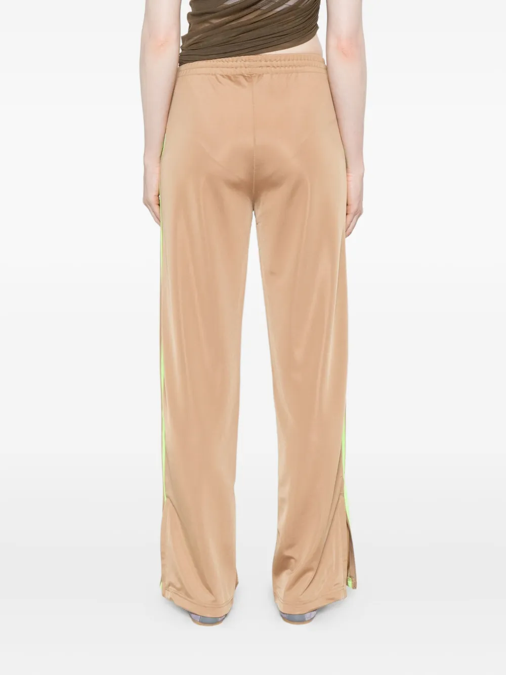 Adidas Originals Adicolor Classic Firebird Loose Fit Recycled Polyester Track Pants In Brown