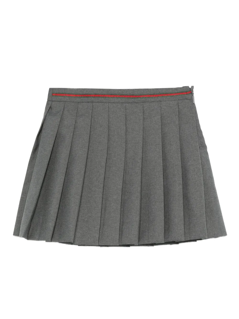 Gucci Kids プリーツ スカート - グレー Gucci Kids プリーツ スカート - グレー