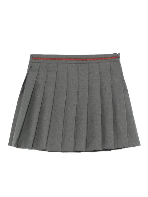 Gucci Kids falda con pliegues