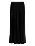 Alberta Ferretti bias-cut straight skirt - Black