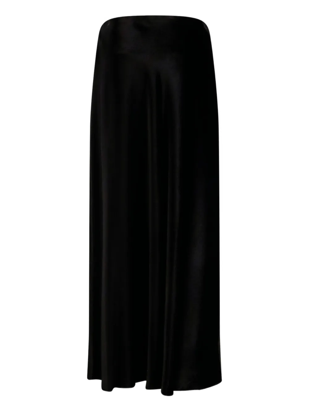 Alberta Ferretti bias-cut straight skirt - Zwart