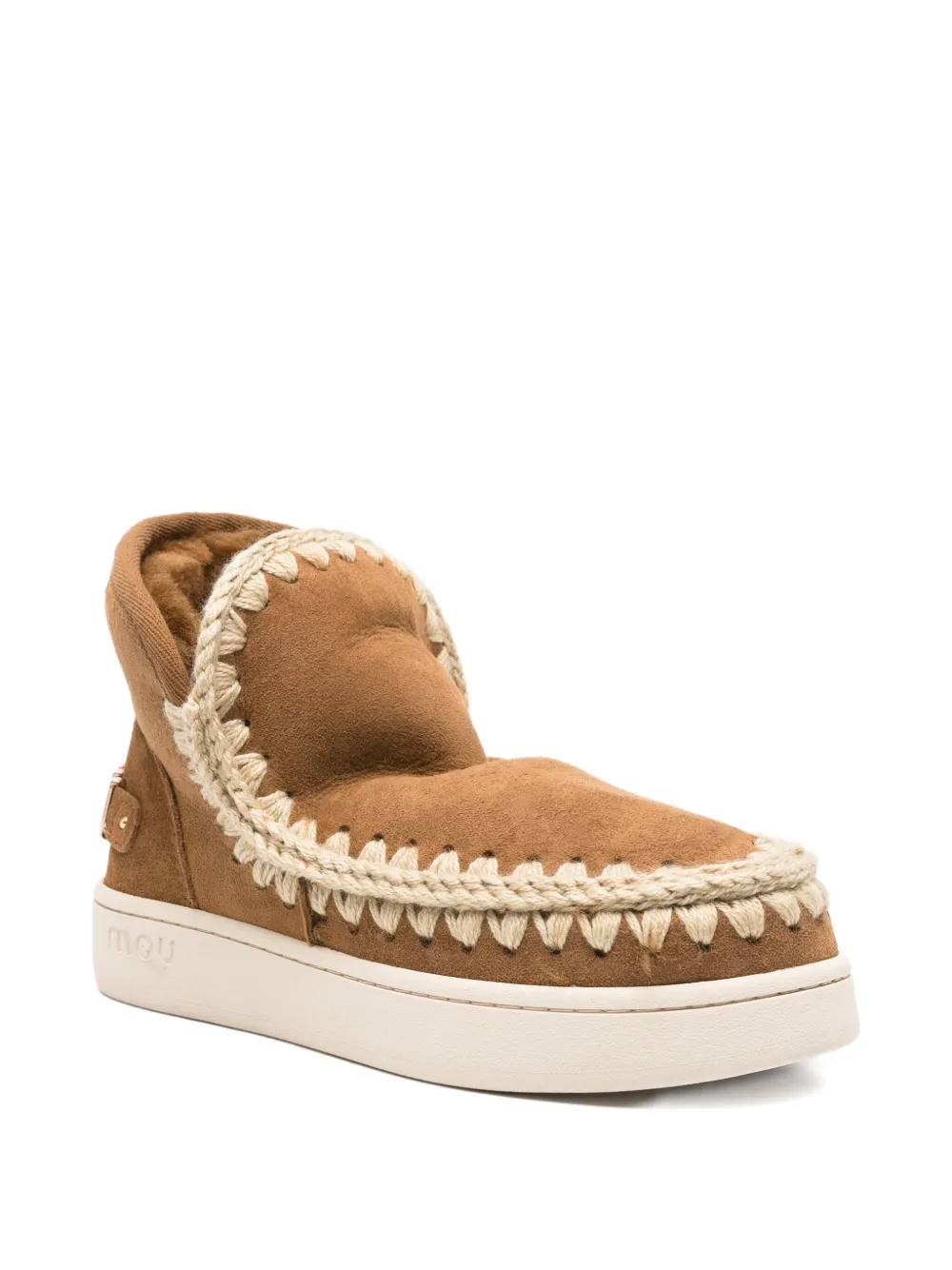 Mou Eskimo 18 suede boots Brown