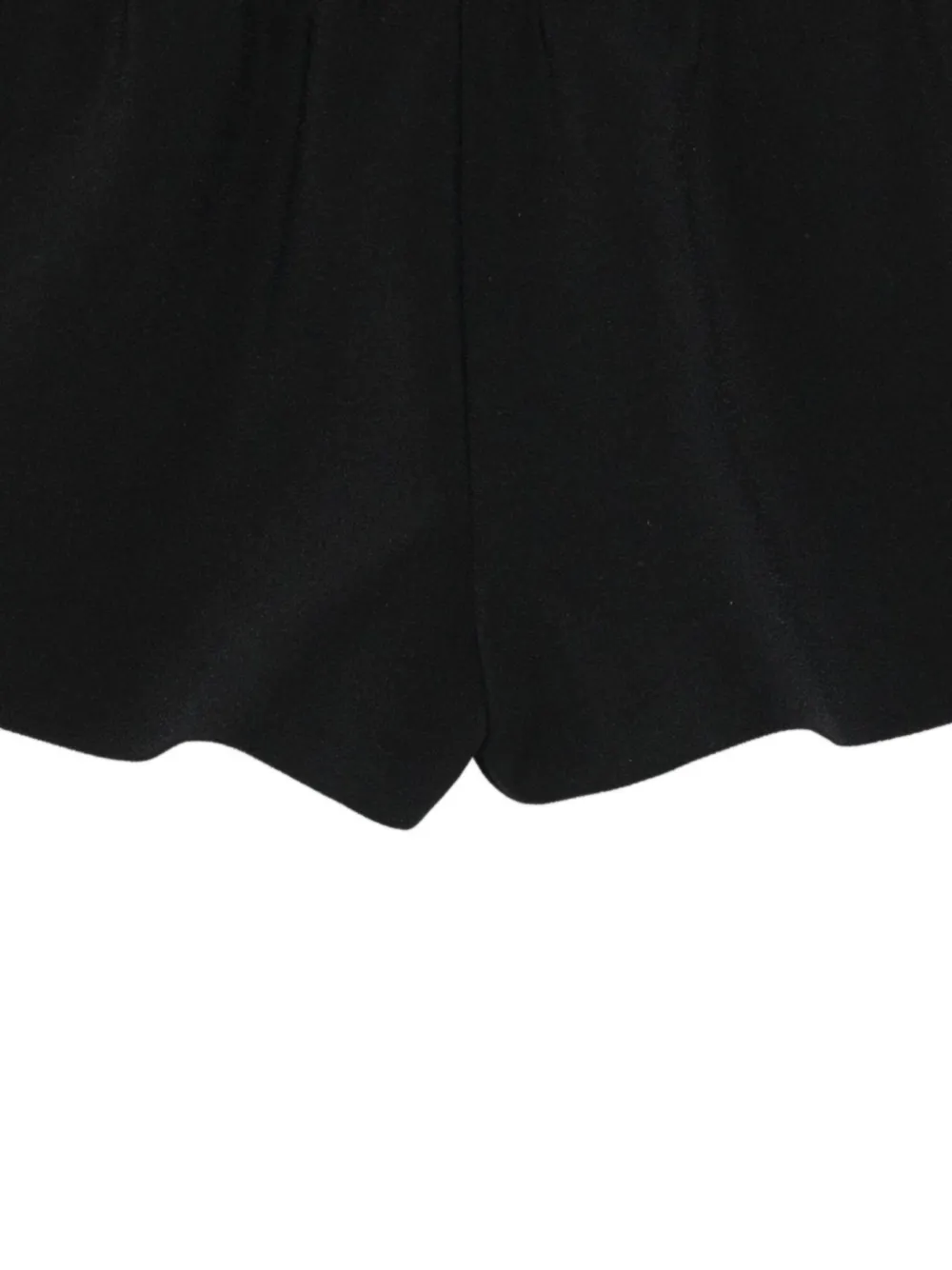 Elisabetta Franchi La Mia Bambina Elastic-waistband Shorts In Black