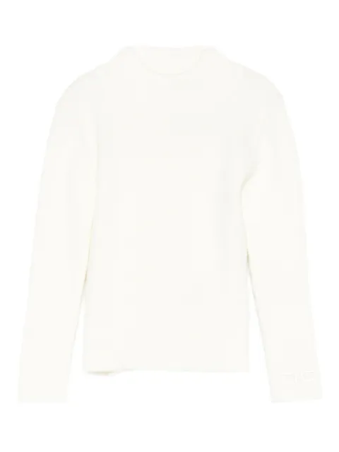 Elisabetta Franchi La Mia Bambina ribbed-knit sweater