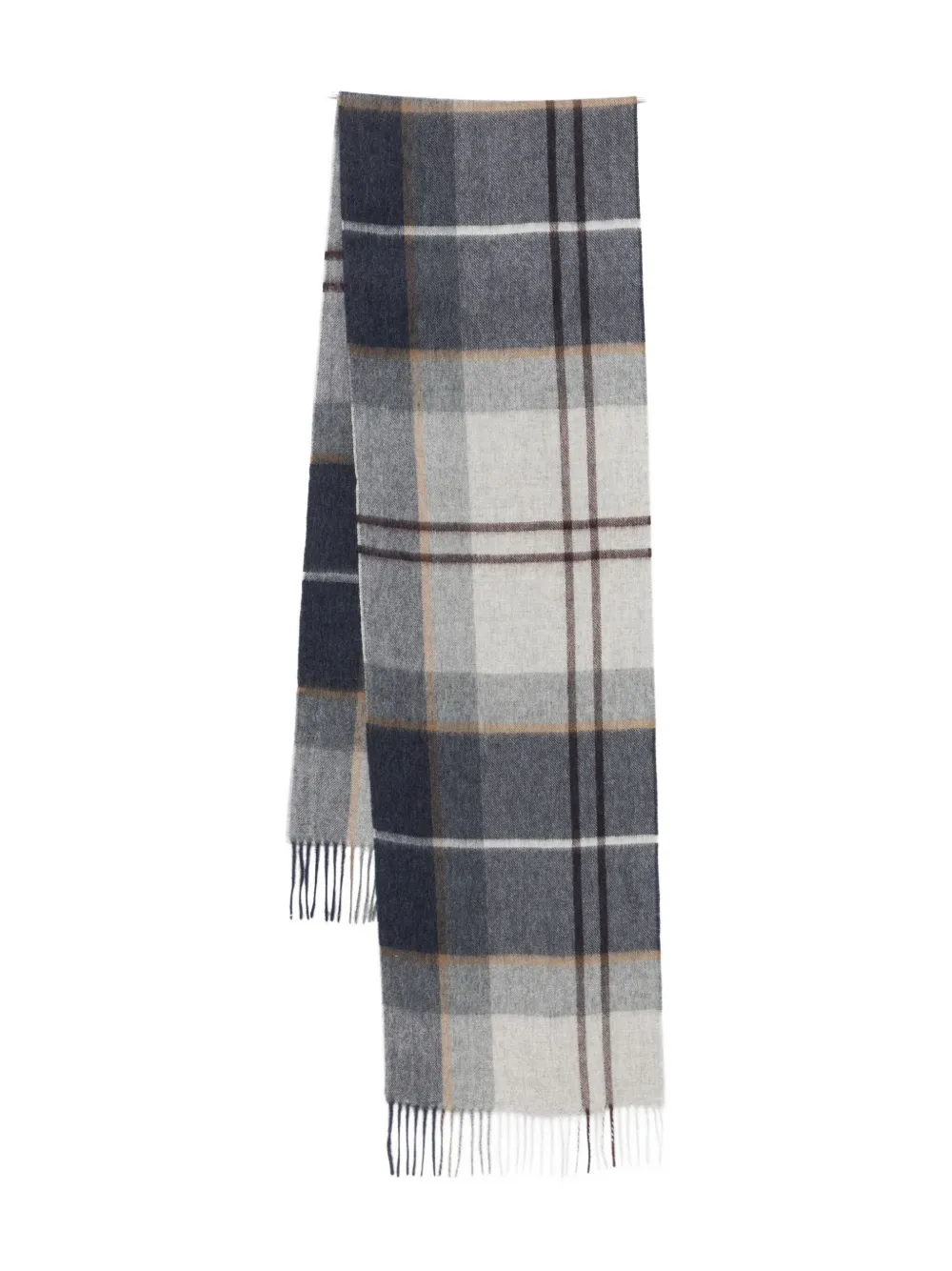 Barbour Scarfs Grey In Black