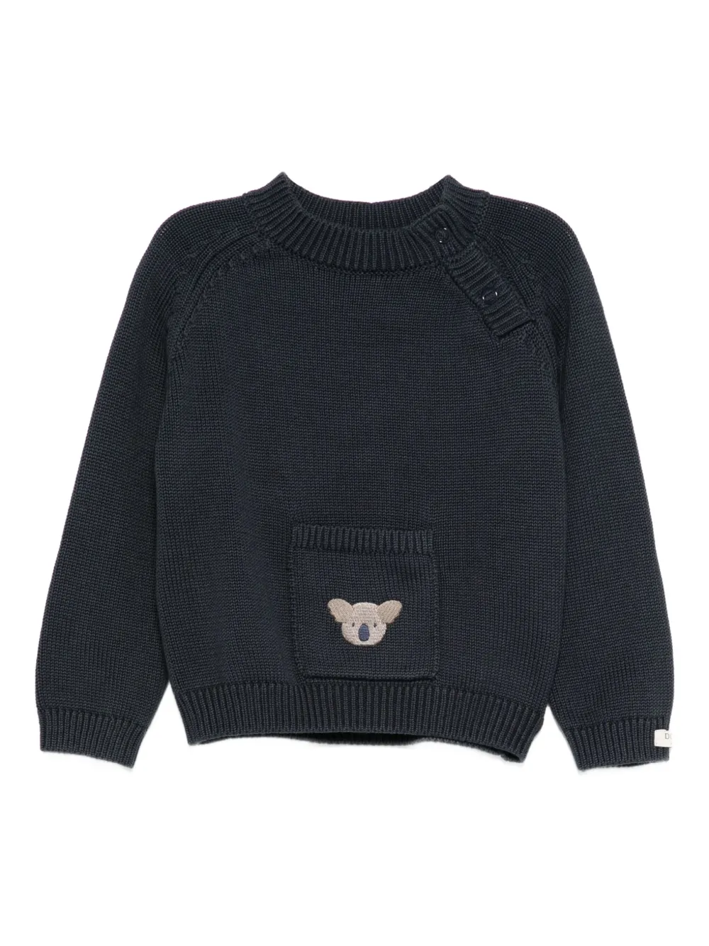 Donsje koala-pocket sweater | Blue | Image 1