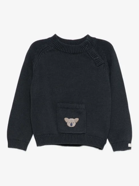 Donsje jersey con bolsillo con motivo de koala