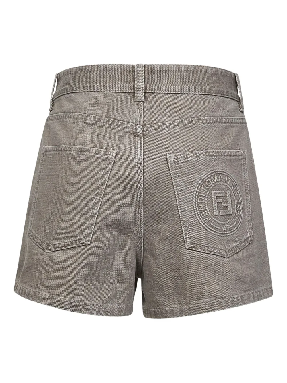 FENDI five-pockets logo-patch shorts | Short & Mini Shorts | Image 2
