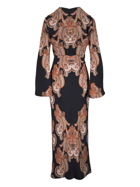 Veronica Beard Lupita paisley-print flared dress