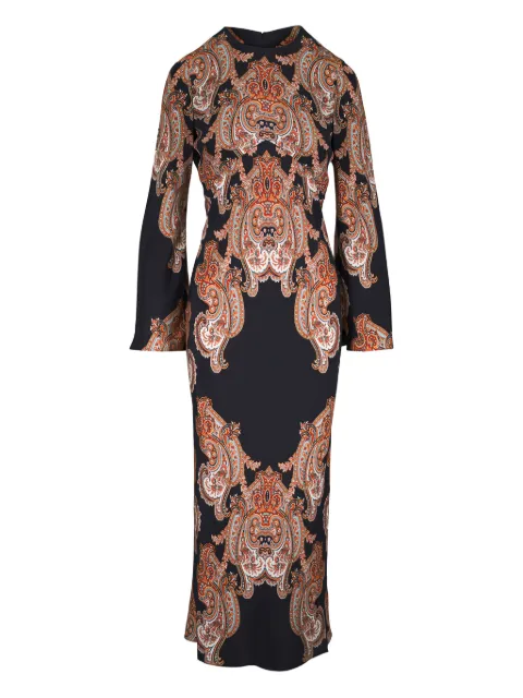 Veronica Beard robe évasée Lupita à motif cachemire