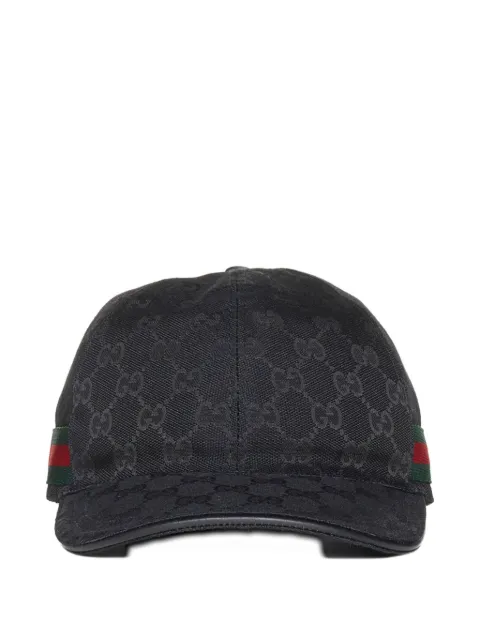 Gucci monogram-canvas baseball cap
