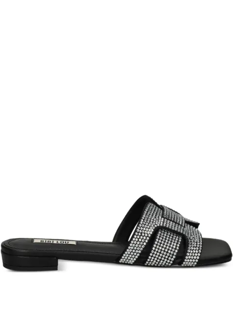 Bibi Lou embellished square-toe sandals
