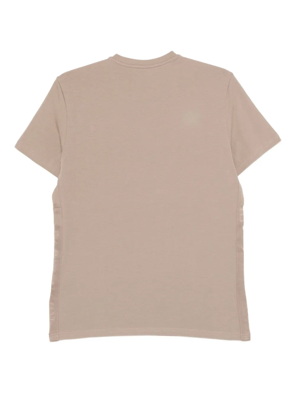 Emporio Armani T-shirt met logo - Bruin