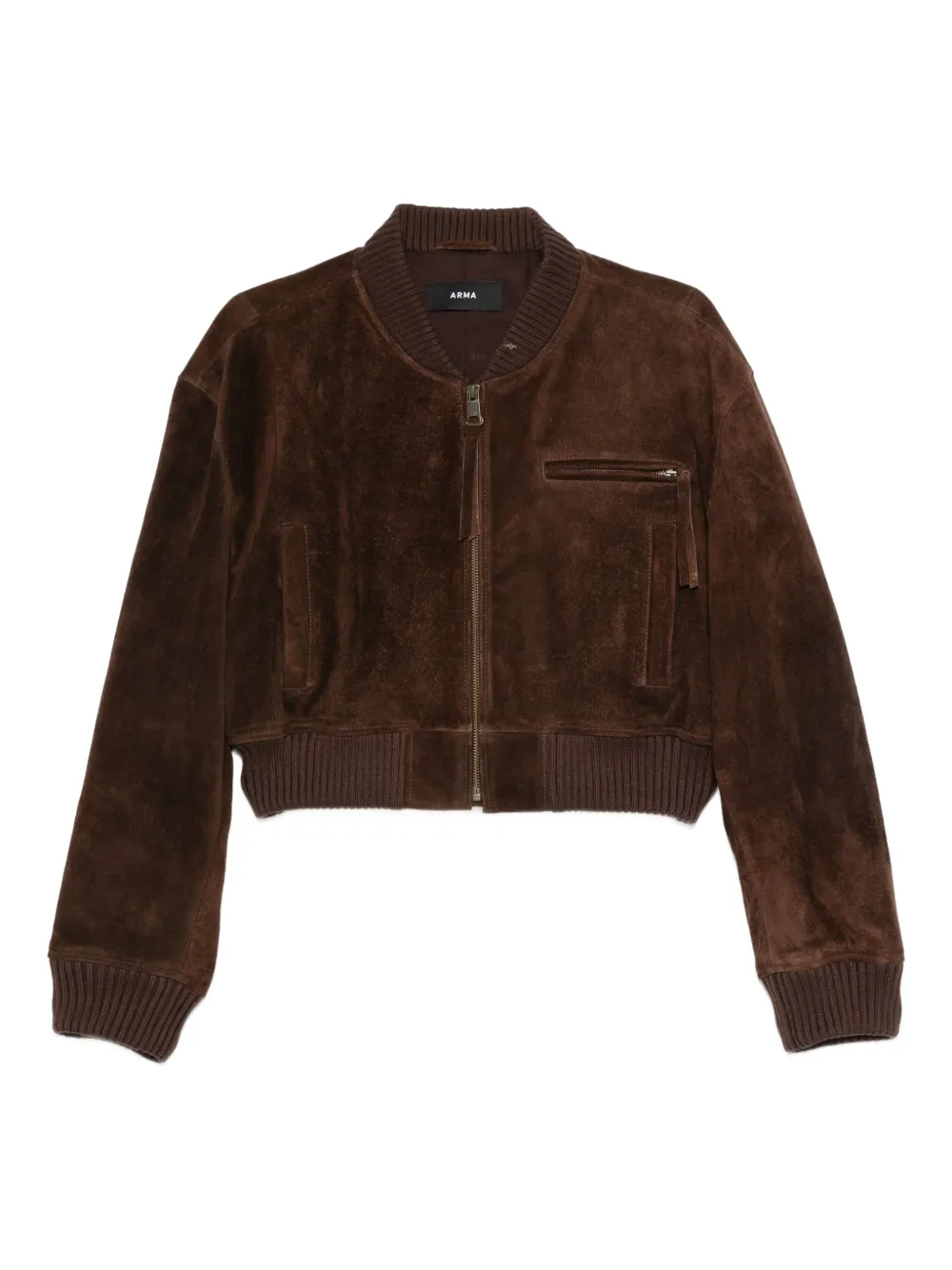 Arma Gritty suede jacket | Brown | Image 1