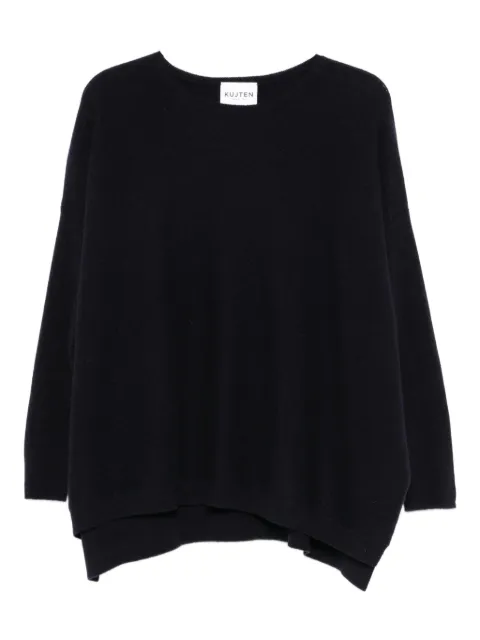 kujten cashmere boat-neck sweater