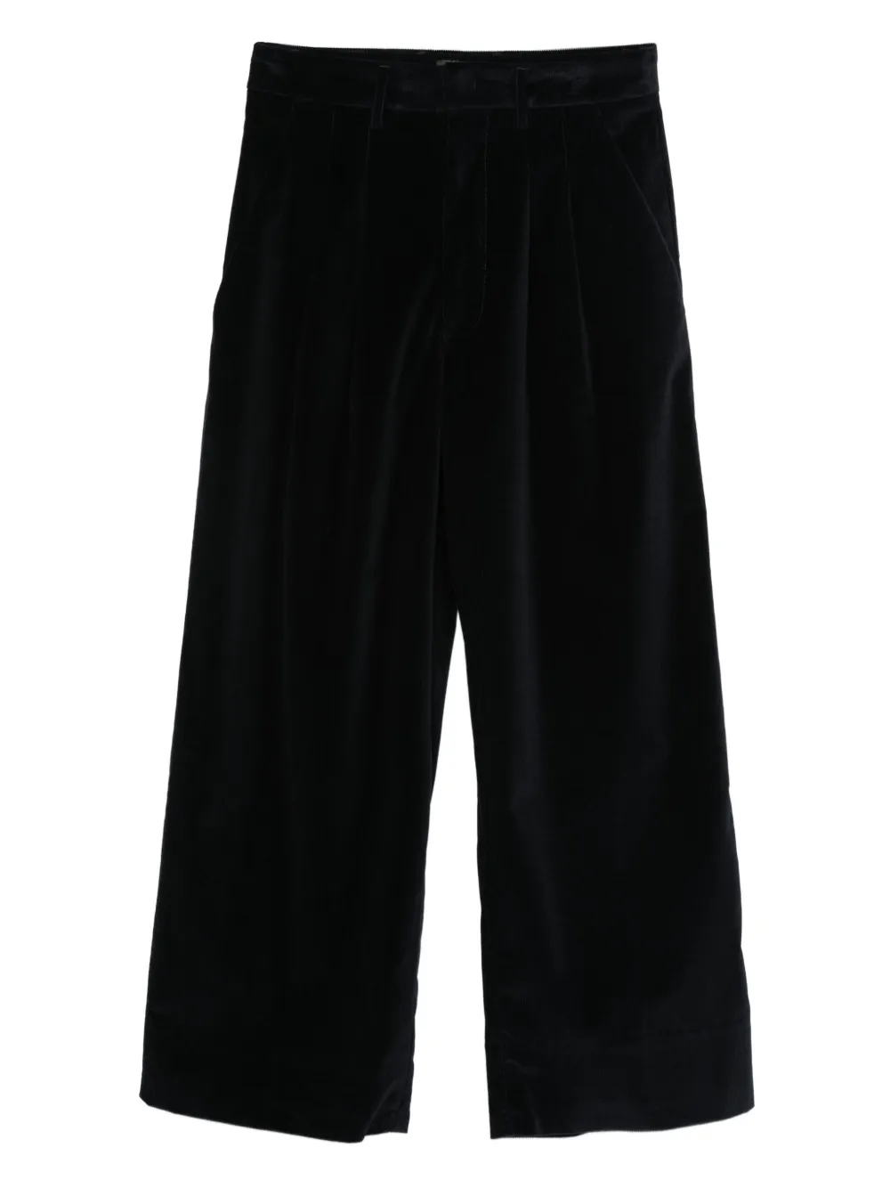 DONDUP logo-detail trousers - ブルー DONDUP logo-detail trousers - ブルー
