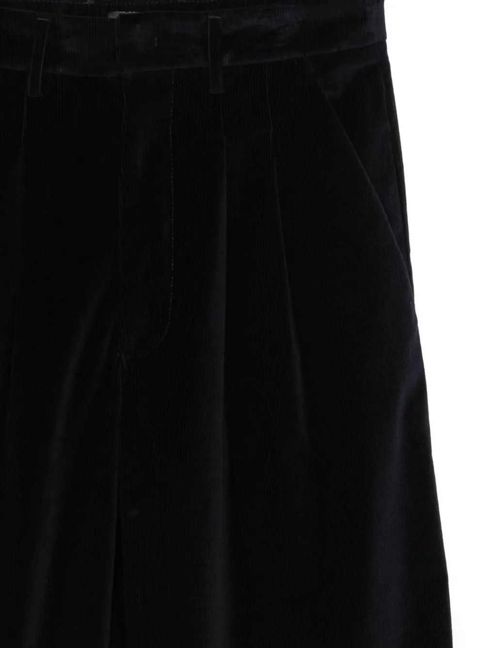 DONDUP Broek met logodetail Blauw