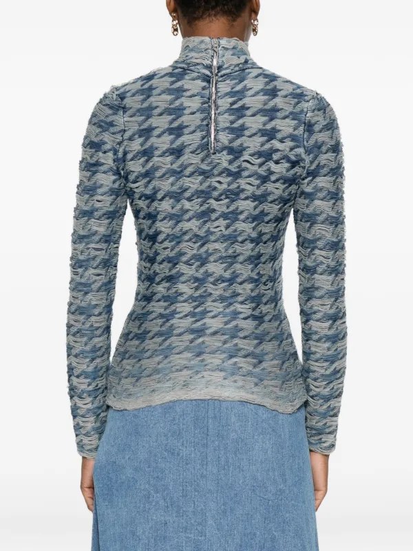 DIESEL タートルネックニット　ブルー Diesel タートルネック セーター | ブルー | FARFETCH JP