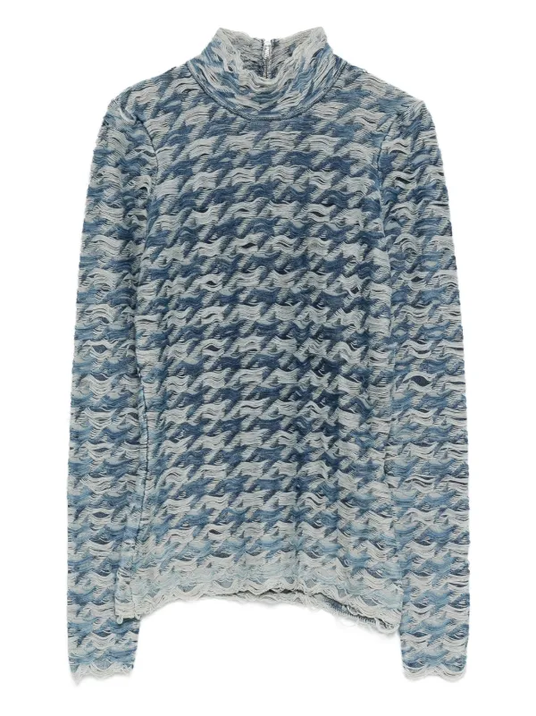 DIESEL タートルネックセーター Diesel タートルネック セーター | ブルー | FARFETCH JP