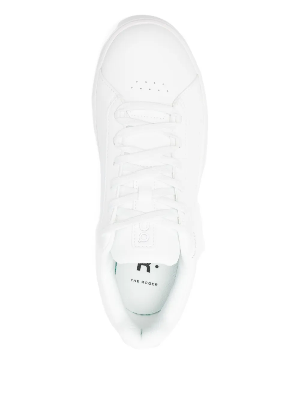 On Running The Roger Advantage Logo-print Sneakers In White