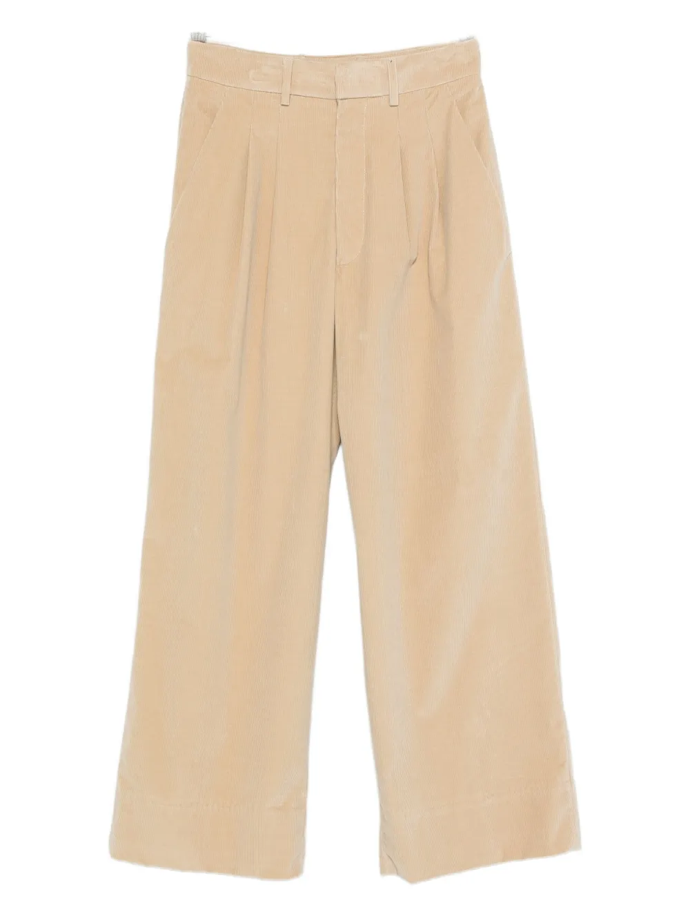 DONDUP pleated corduroy trousers - ニュートラル DONDUP pleated corduroy trousers - ニュートラル