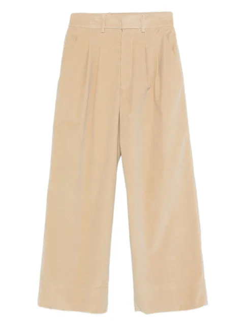 DONDUP pleated corduroy trousers