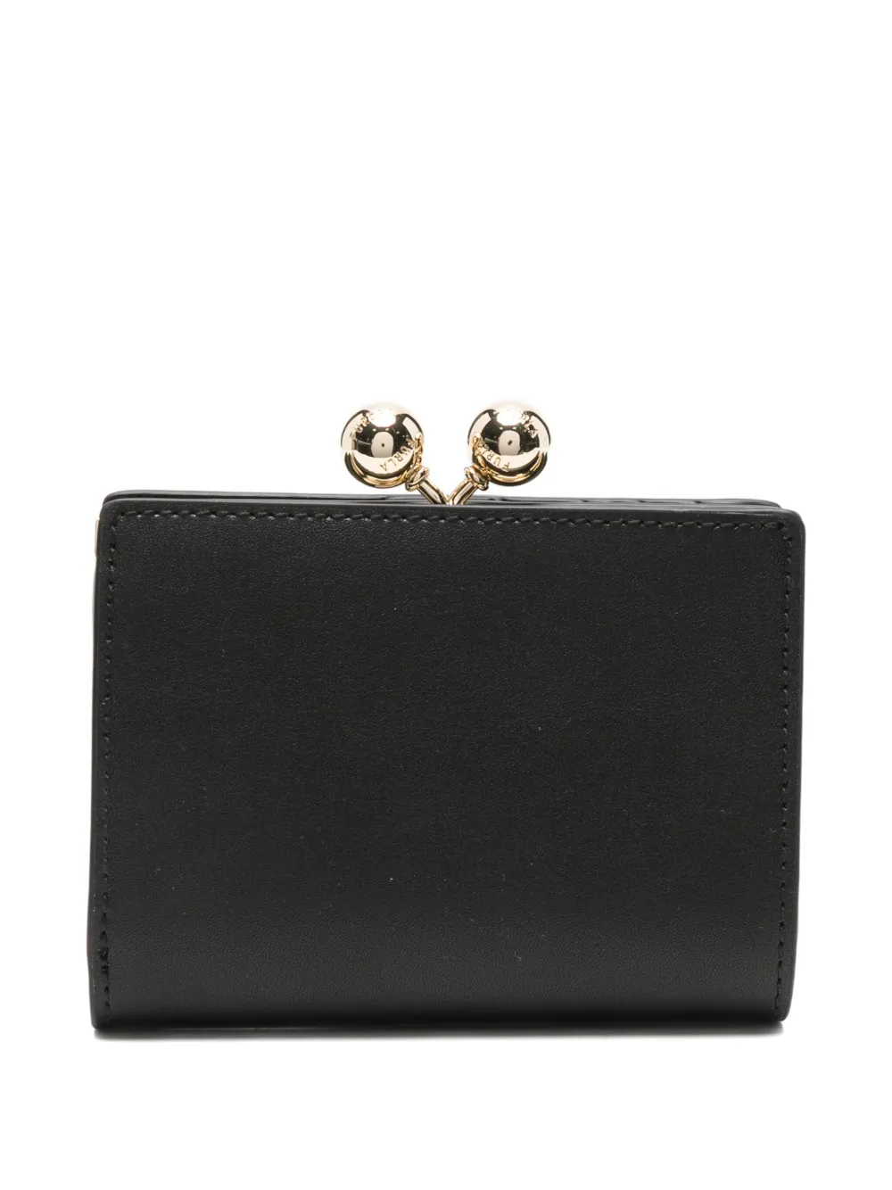 Furla leather wallet - Zwart