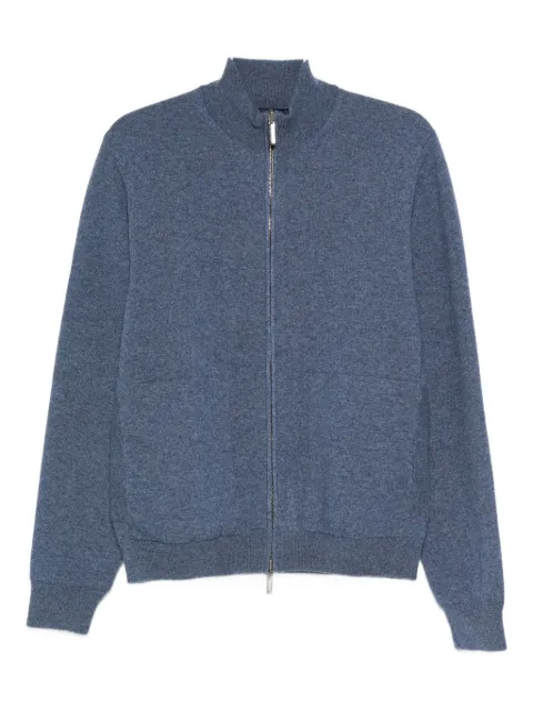 Drumohr zip-neck cashmere jacket