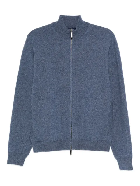 Drumohr zip-neck cashmere jacket