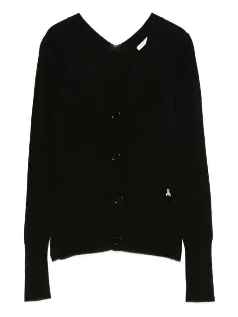 Patrizia Pepe insect-embellished button cardigan
