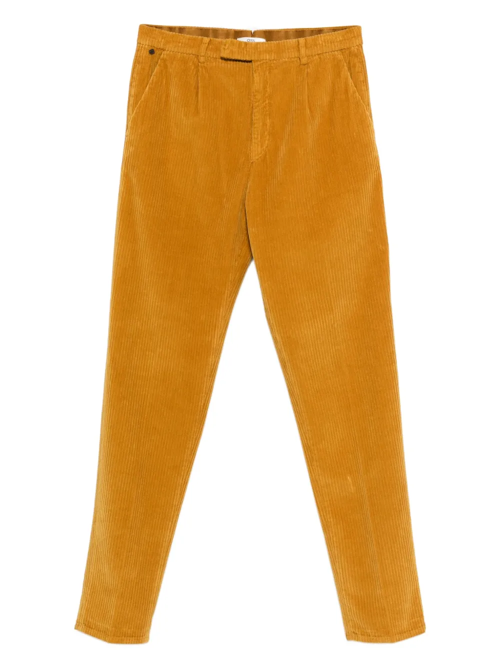 Gta pleated corduroy trousers | Yellow | Image 1