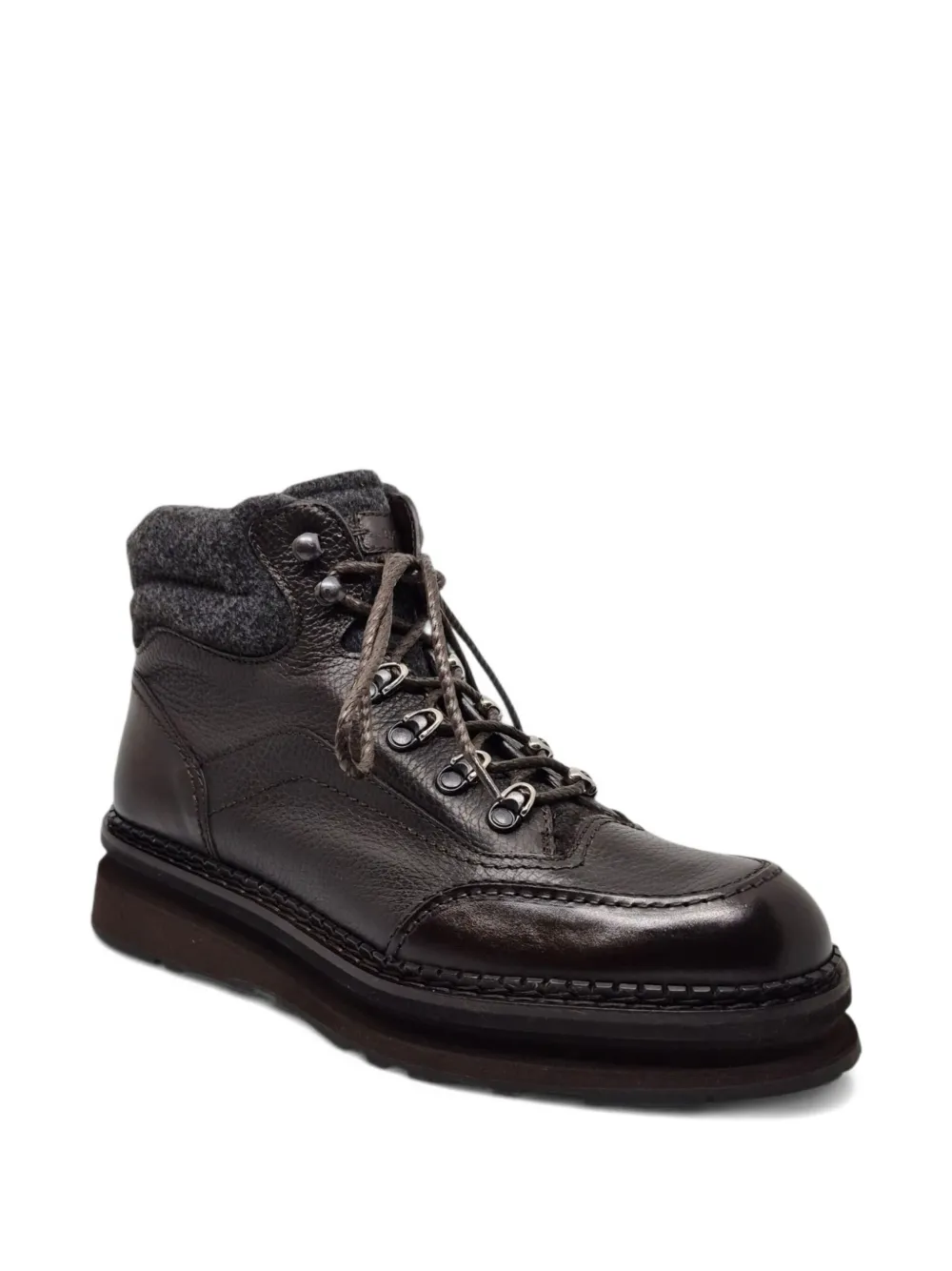 Barrett lace-up leather platform boots | Combat Boots | Image 2
