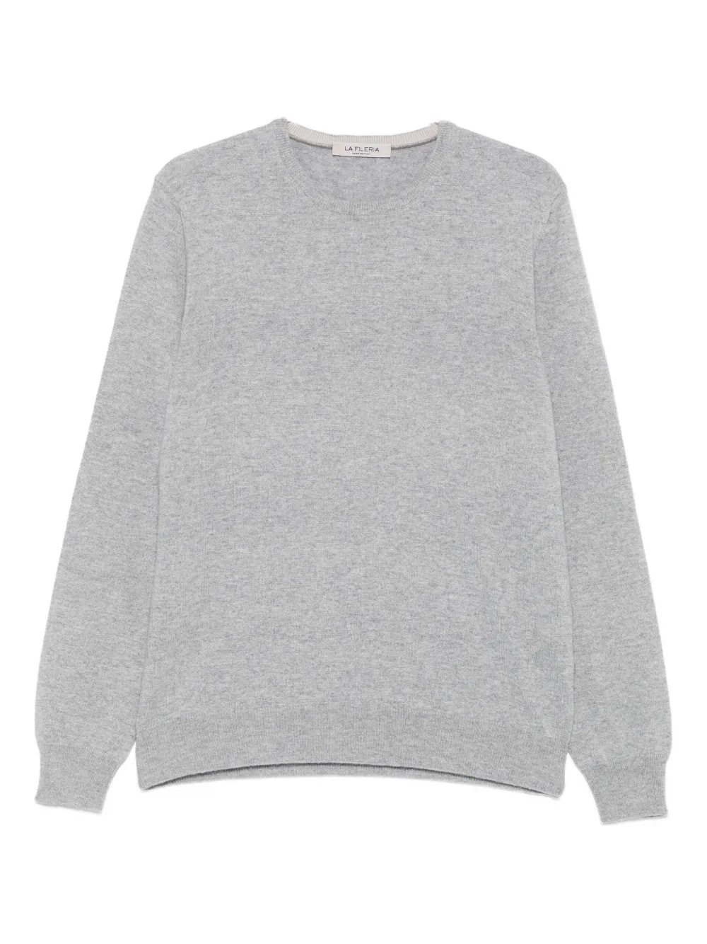 Fileria round-neck cashmere sweater - グレー Fileria round-neck cashmere sweater - グレー