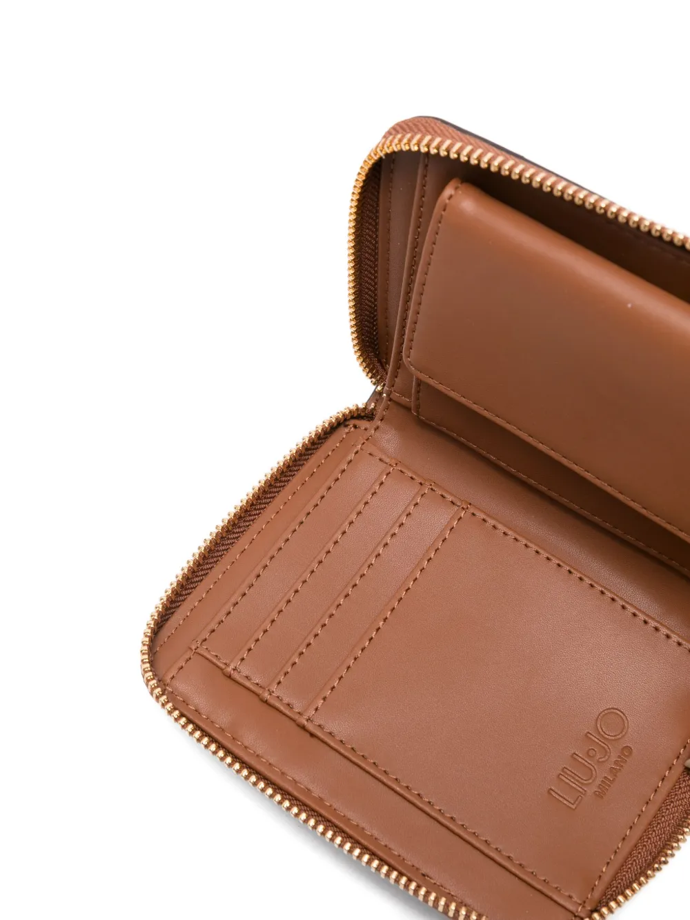 Liu •jo Zip-around Wallet In Brown