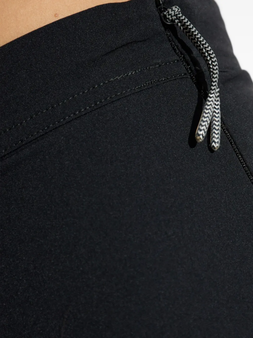 Roa Layered Flared Trousers In Black