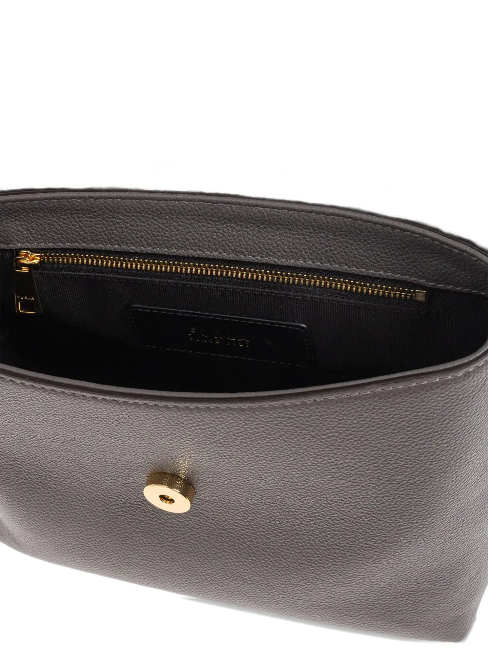 Furla Small Moonlight Tote Bag In Gray