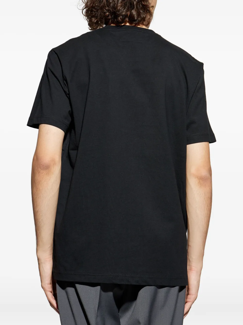 Iceberg T-shirt met logoprint Zwart