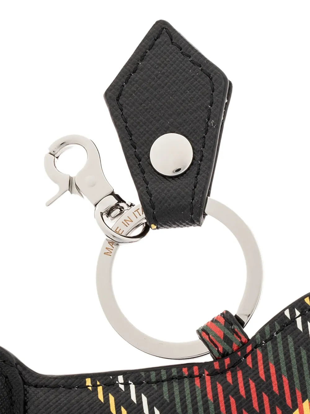 Vivienne Westwood Tartan-check Keyring In Red