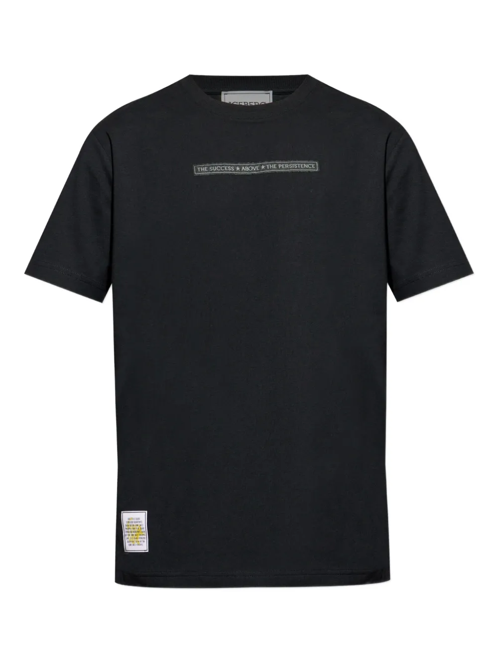 Iceberg playera con estampado Spongebob | negro | Image 1